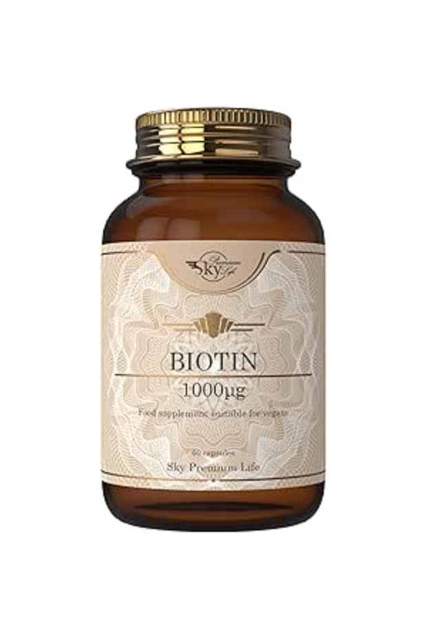 1000mcg Biotin Supplement - vegan, gluten free, lactose free