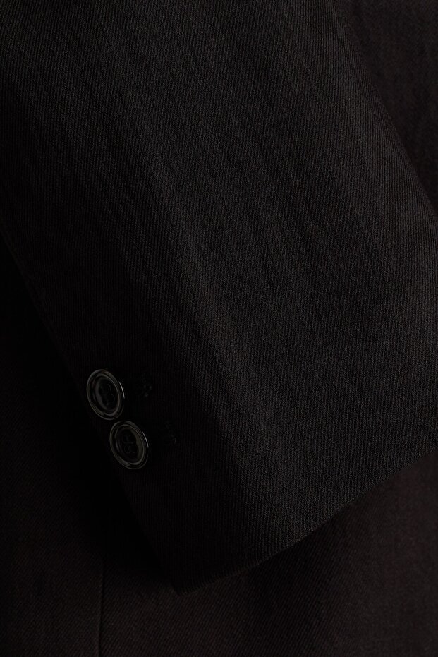 Tek Sıra Düğmeli Blazer - 6