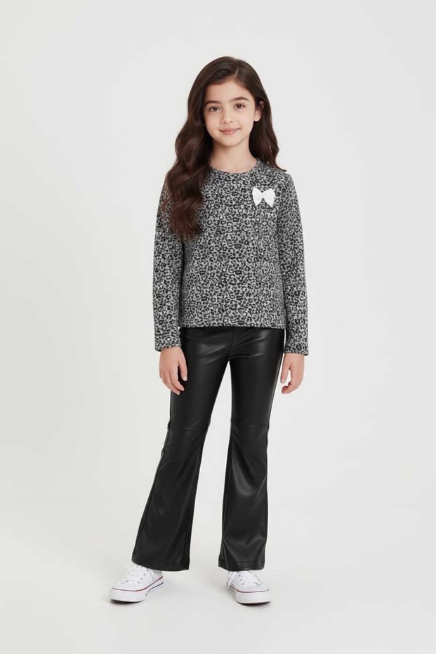 Bluza cu guler rotund