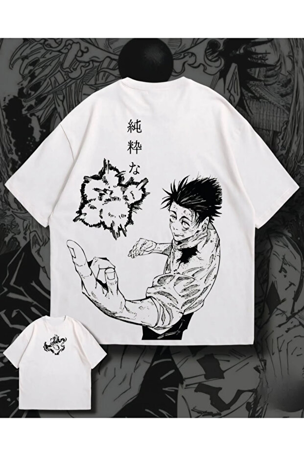 Jujutsu Kaisen Printed Unisex Oversize T-Shirt