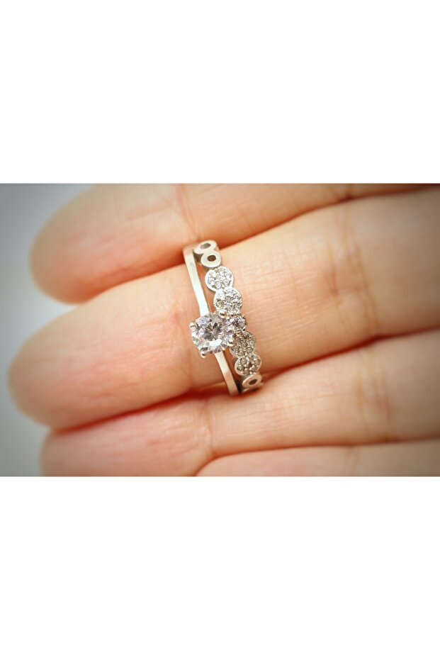 925 silver ring size 55 - 2