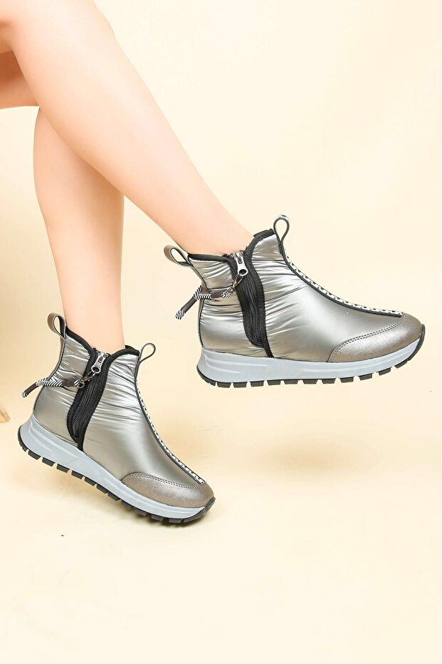 Double Zipper Women's Cold-Proof Boots (Slim Fit)