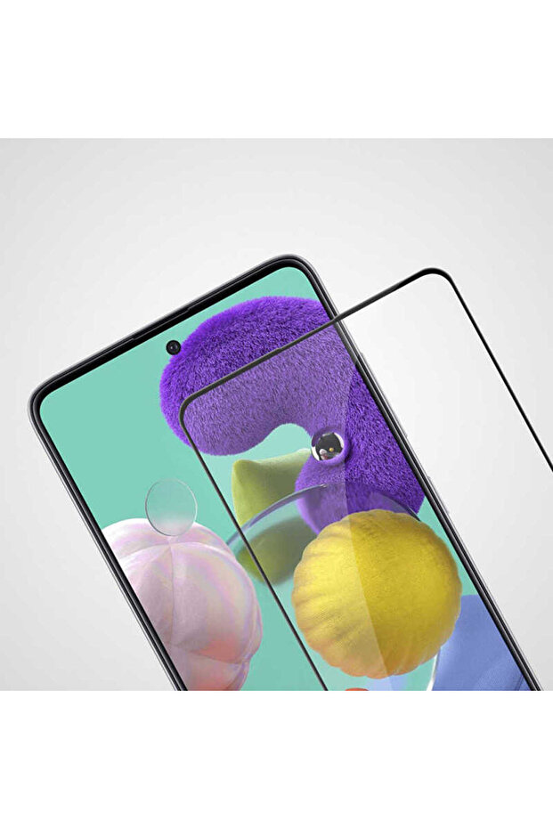 واقي شاشة زجاجي مقاوم للكسر لهاتف Galaxy A71 Zore - أسود