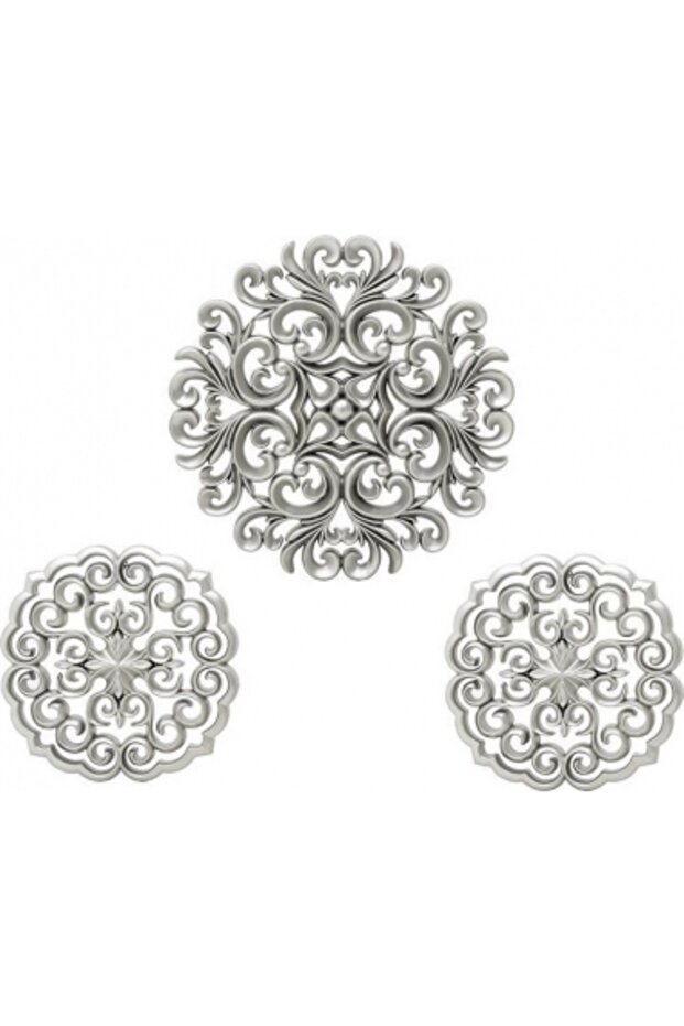 Wall decorations, silver - 1