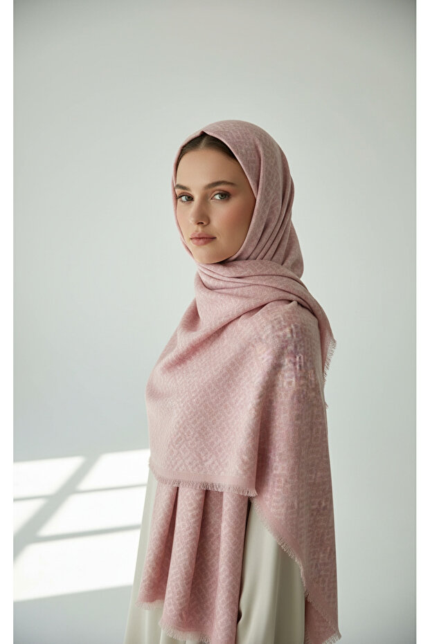 Self-Patterned Summer Breeze Crepe Shawl