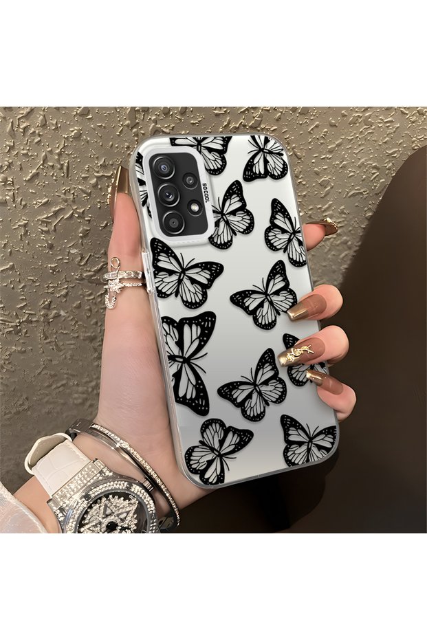 Samsung Galaxy A52/A52S Compatible, Stylish Butterfly Pattern, High Quality Impact Protective Phone Case