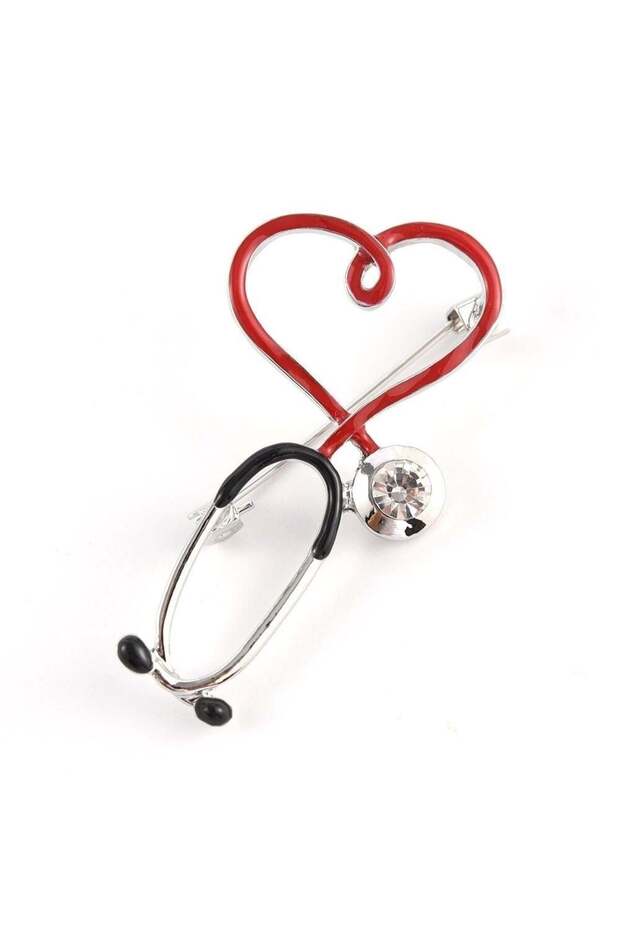 stethoscope pin - 1