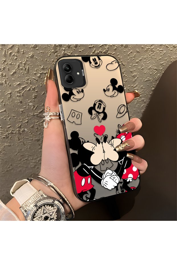 Samsung Galaxy A03 Compatible, Cute Mickey Pattern, Shock Protective Phone Case
