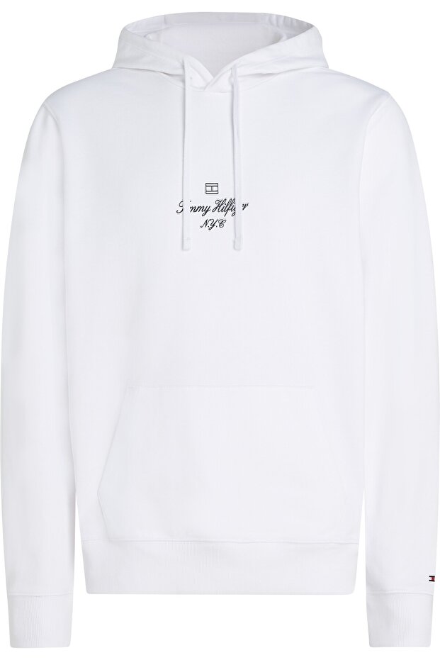 OUTLINE FLAG SCRIPT HOODIE - 1