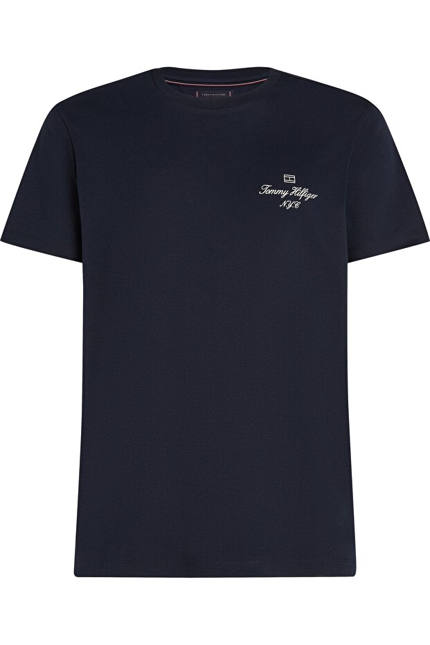 OUTLINE FLAG SCRIPT TEE - 4