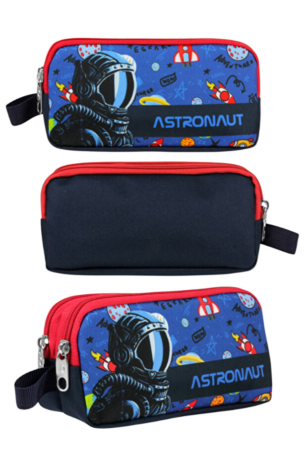 Cennec Astronaut Pencil Bag – Space Themed Children's School Pencil Case 20X10X6