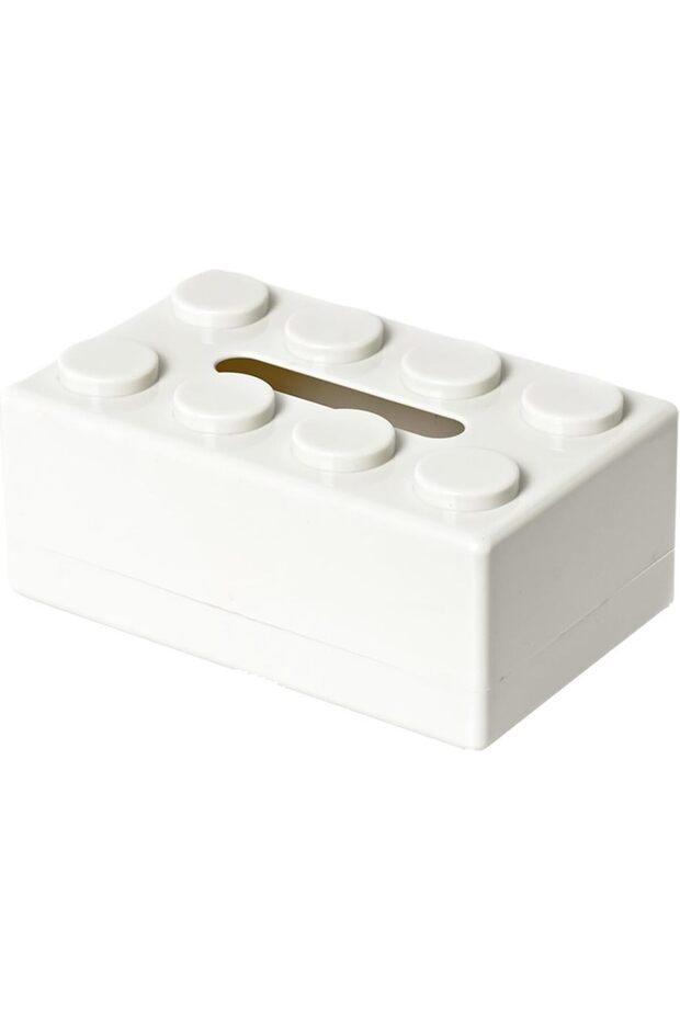 Tissue Box Creative Building Block Tissue Box Cover Dispenser Container Livingroom Bedroom