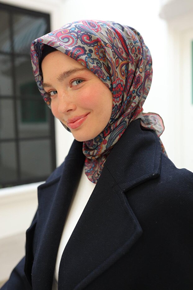 73071-12 Model eșarfă moale - 3