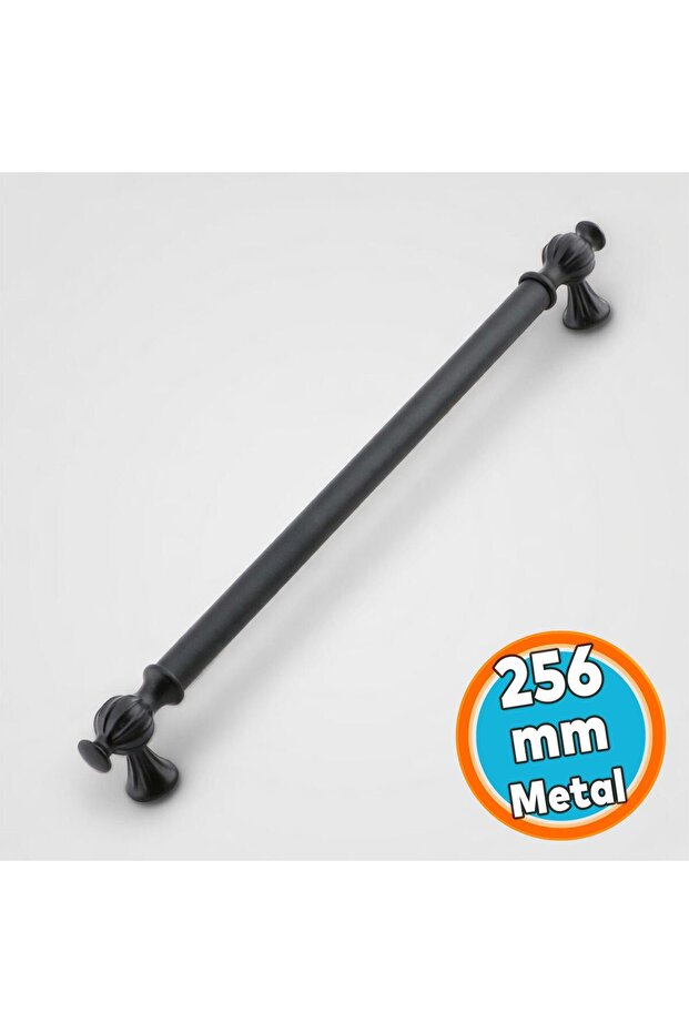 Furniture Drawer Kitchen Metal Cabinet Handle Cupboard Door Handle Handles Handle 256 mm Black
