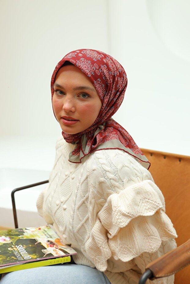 73072-16 Model eșarfă moale - 2