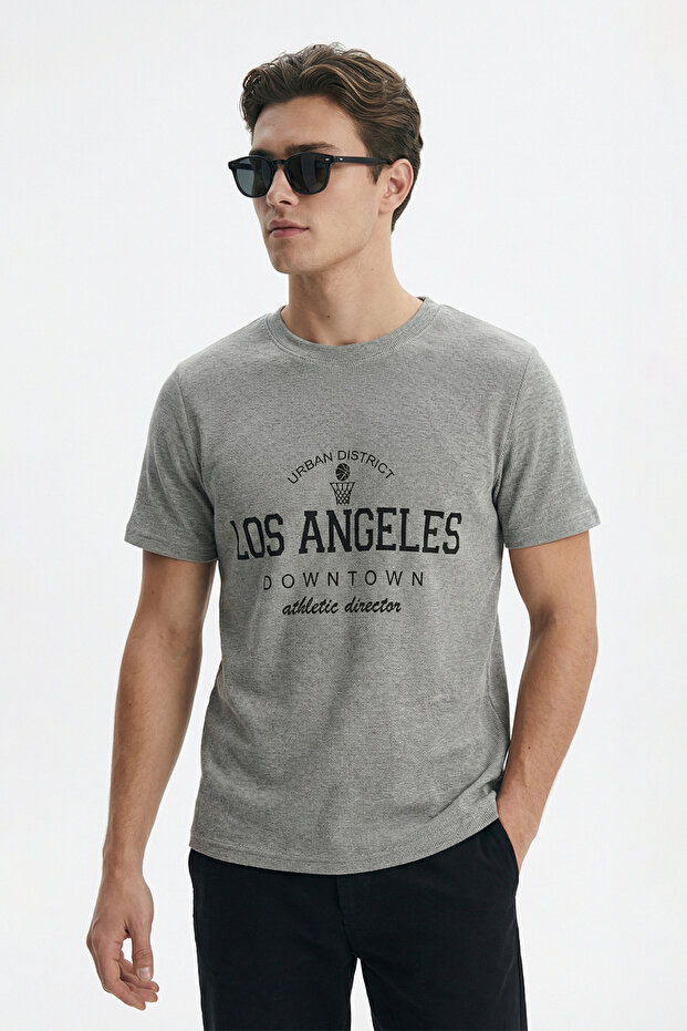 Los Angeles Printed T-Shirt | Unisex Regular Fit Casual Tshirt