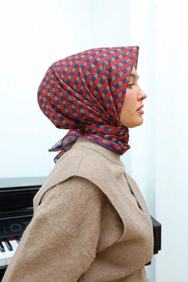 73073-36 Model eșarfă moale - 2