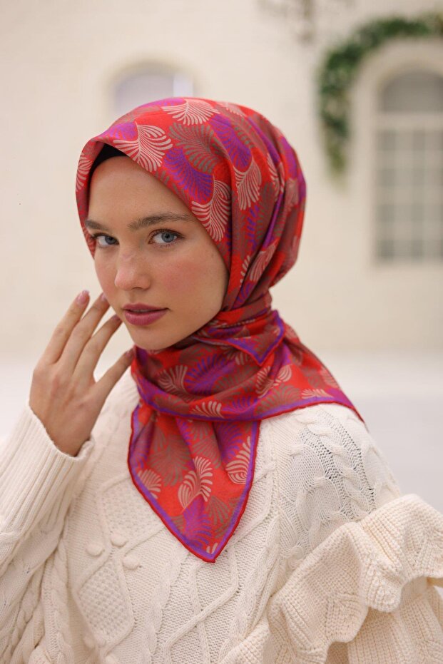 73074-14 Model eșarfă moale - 5