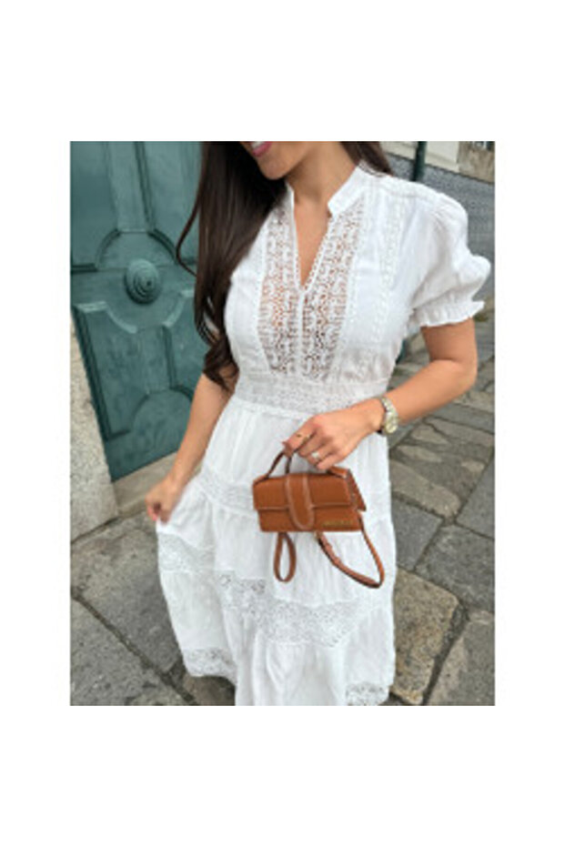 Rochie albă SUPERPREMIUM - 3