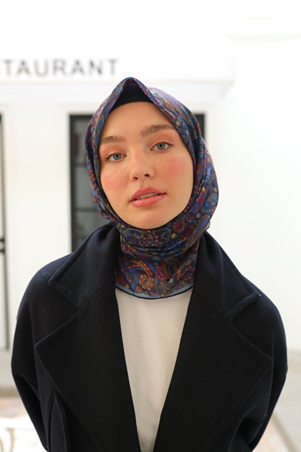 73071-02 Model eșarfă moale - 5