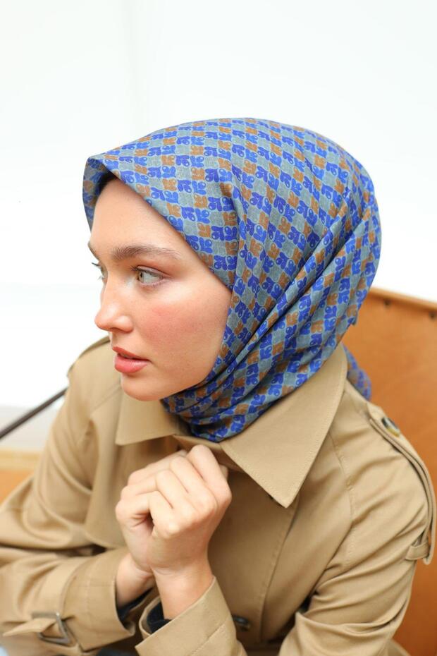 73073-25 Model eșarfă moale - 6