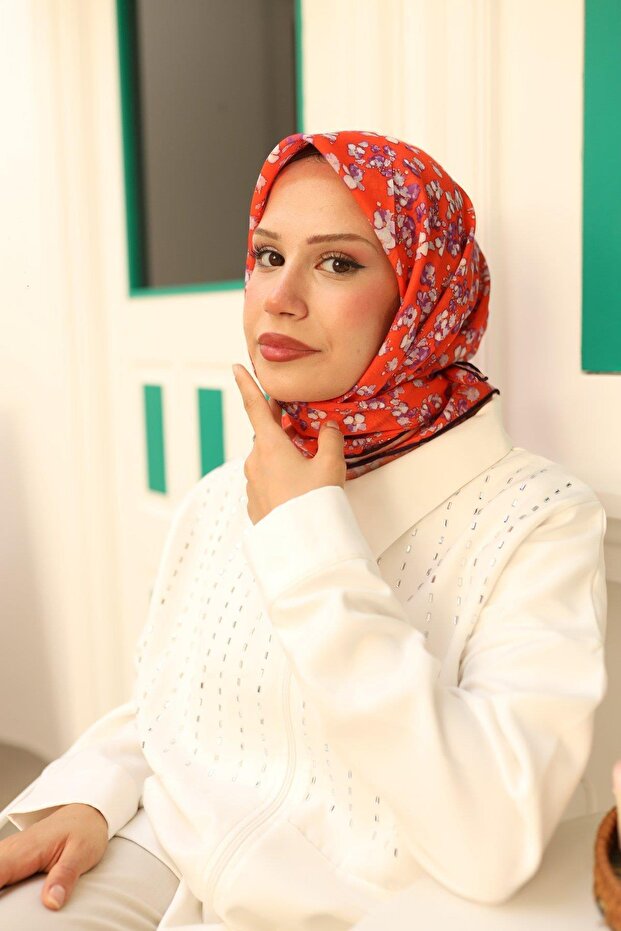 73065-27 Model eșarfă moale - 6