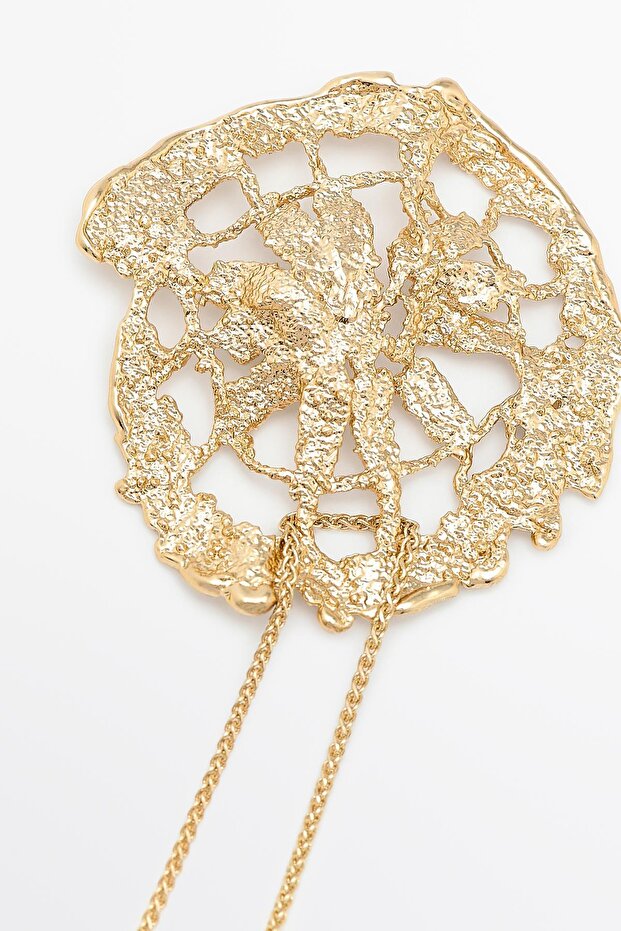 Soyut uçlu kolye - 4