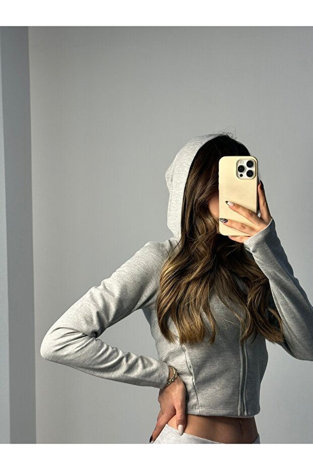 Fermuarlı Hırka - 3