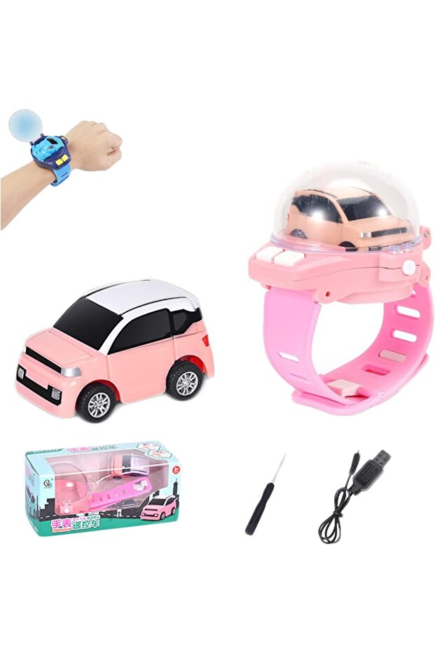 Wrist Strap Mini Wearable Rc Car Kids Watch Mini Remote Control Car