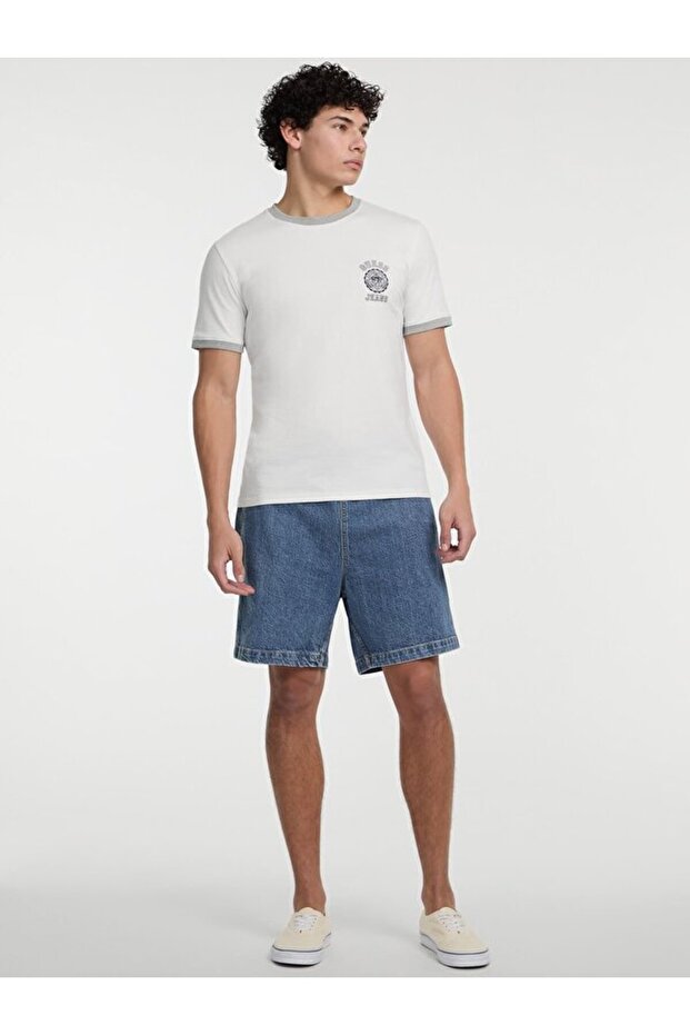 Jeans Jogger Erkek Regular Fit Şort - 1