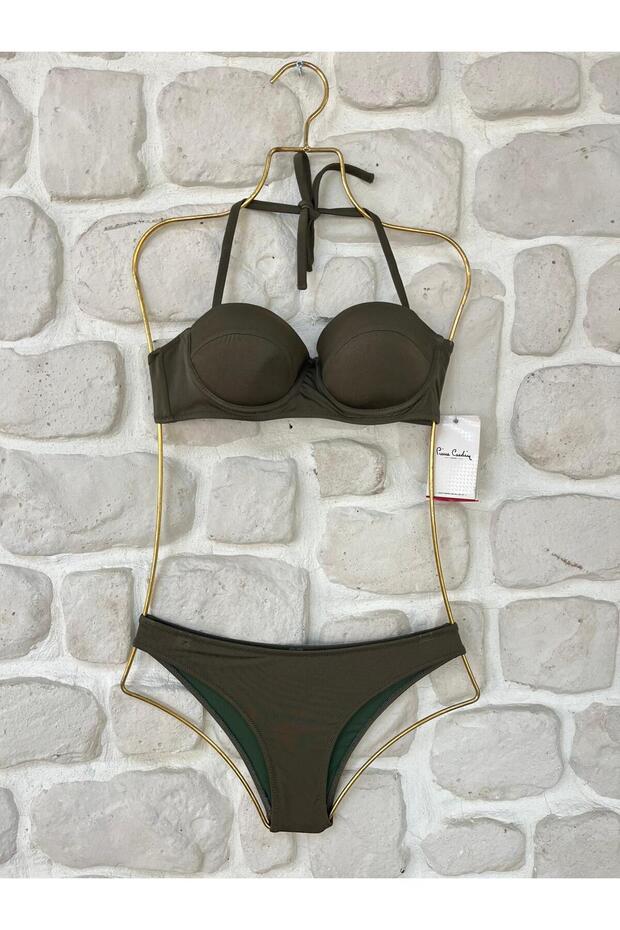 Parçalı Kaplı Bikini - 3