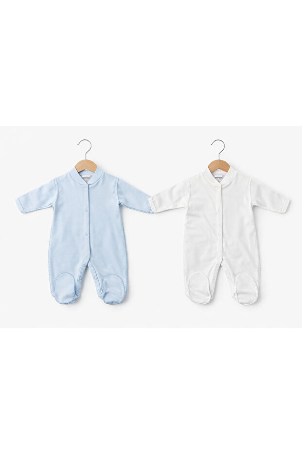 2-Piece Baby Romper with Gloves