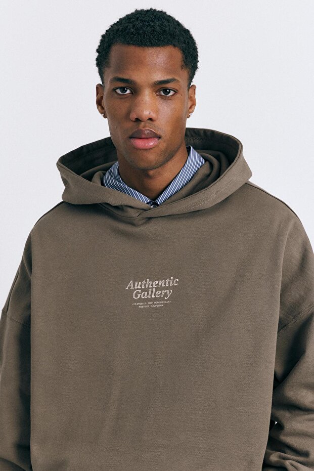 Kapüşonlu Authentic Gallery sweatshirt - 6