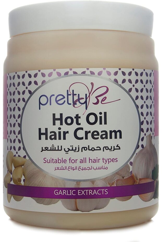 Hot oil Hair Cream Garlic Extracts, 1000ml