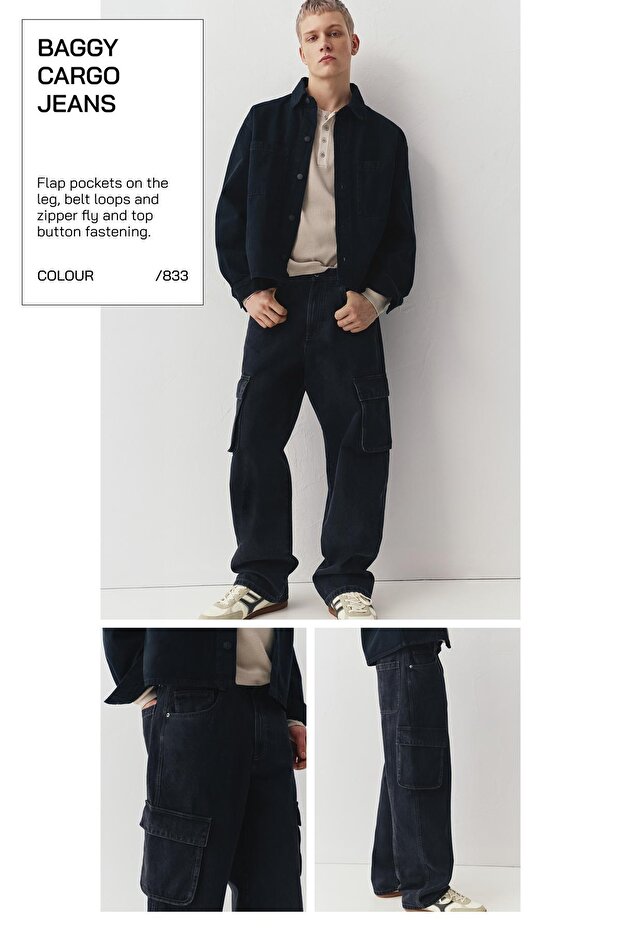 Kargo baggy jean - 1