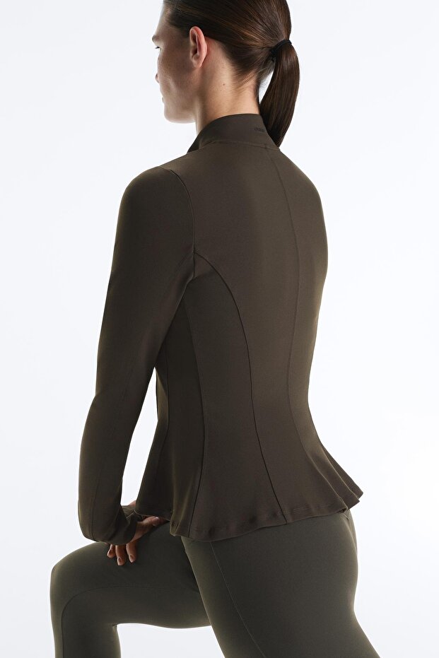 Evermove peplum technical jacket - 6