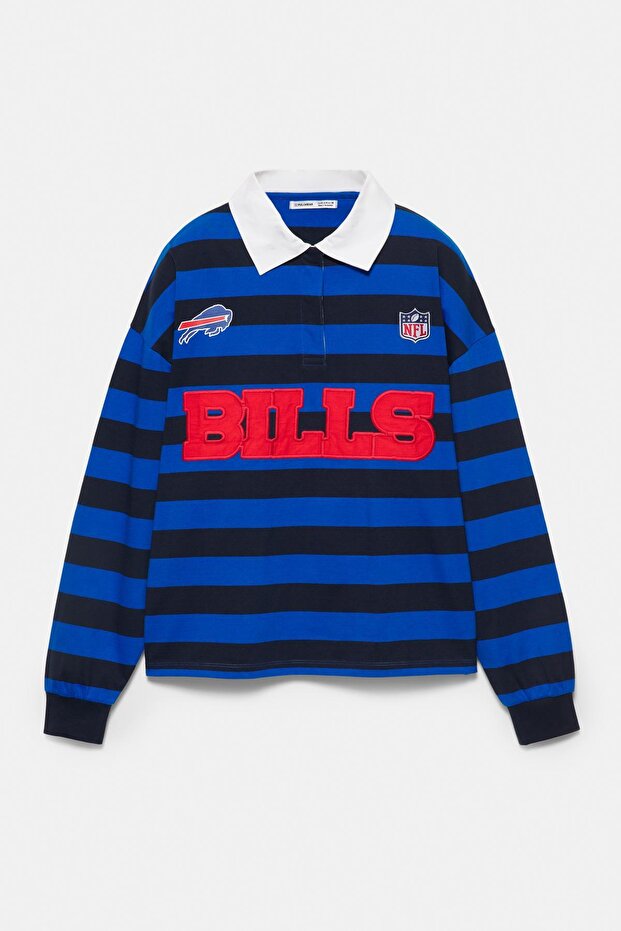NFL çizgili polo - 6
