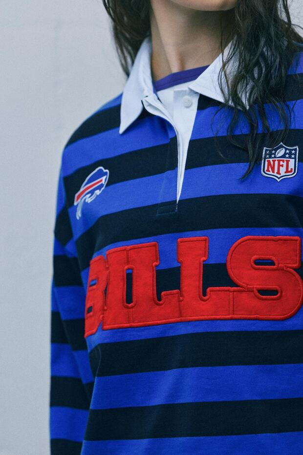 NFL çizgili polo - 4