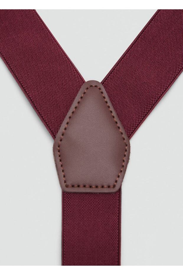 Deri detaylı ayarlanabilir elastik askılar - 1