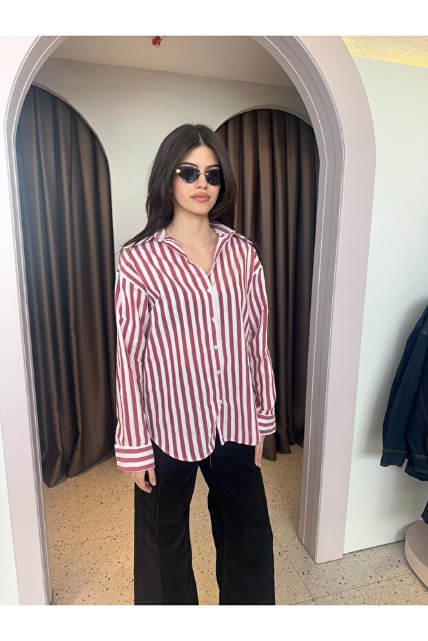 KALIN ÇİZGİ GÖMLEK - 2