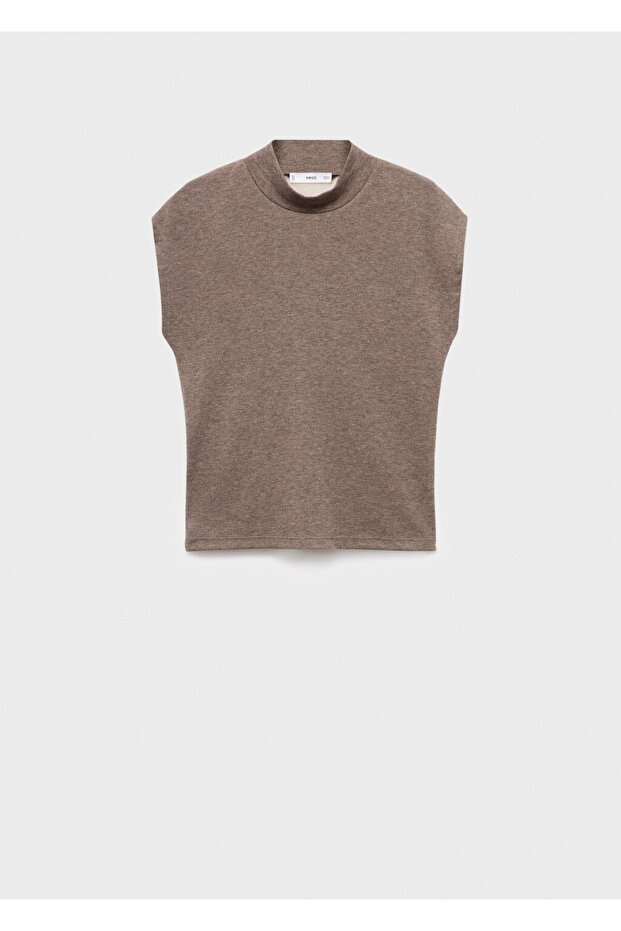 Yüksek yakalı tişört - 3