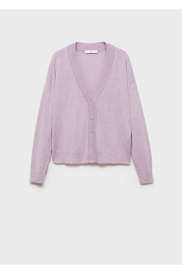 V yaka triko hırka - 3