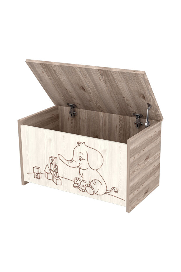 Sofia storage box, cream sand - 2