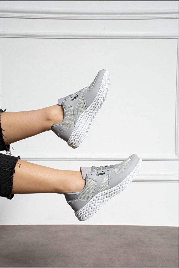 Monica Kalın Taban Fileli Kadın Sneaker - 1