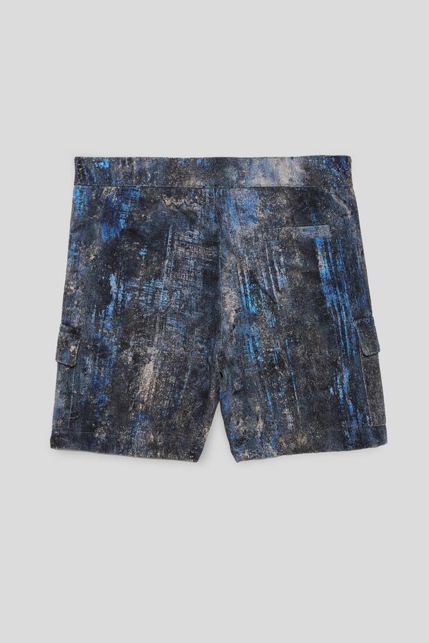 BG Store شورت للأولاد منقوش - 7