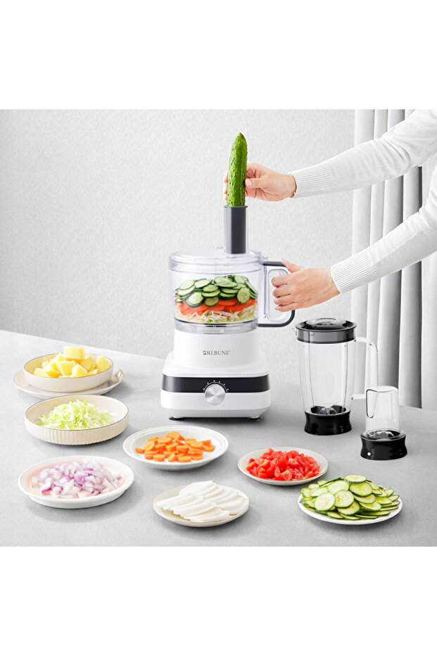 محضر طعام بـ 7 وظائف – 800 واط، 2 لتر RE-2-199 - 2