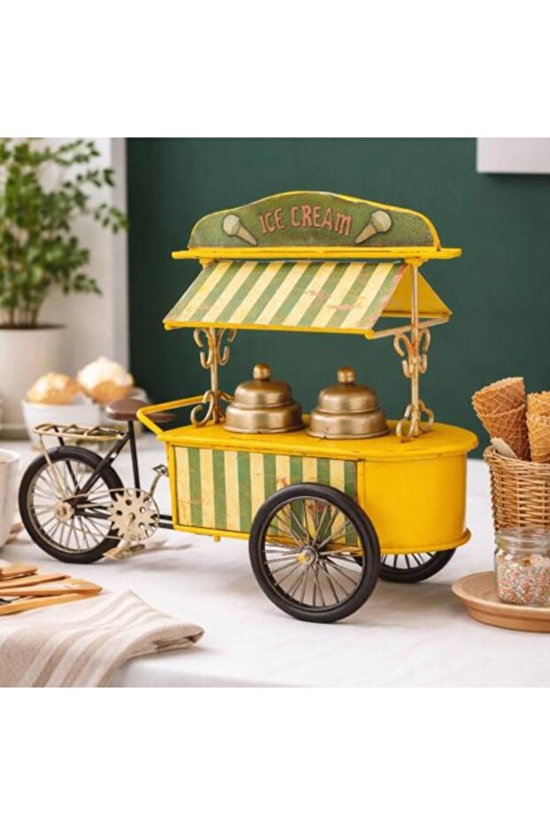 ديكور عربة ايسكريم Ice Cream Cart Decoration