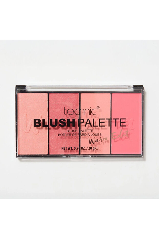 Blush Palette – Warm Edit | Highly Pigmented Warm-Toned Blusher Palette