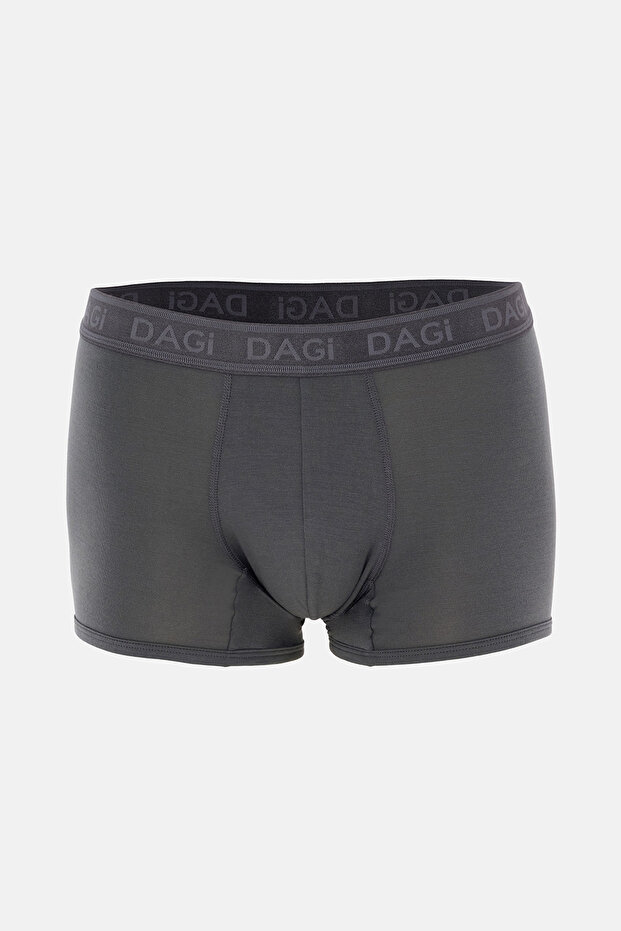 Antrasıt 4210 Desenli Micro Modal Boxer - 2