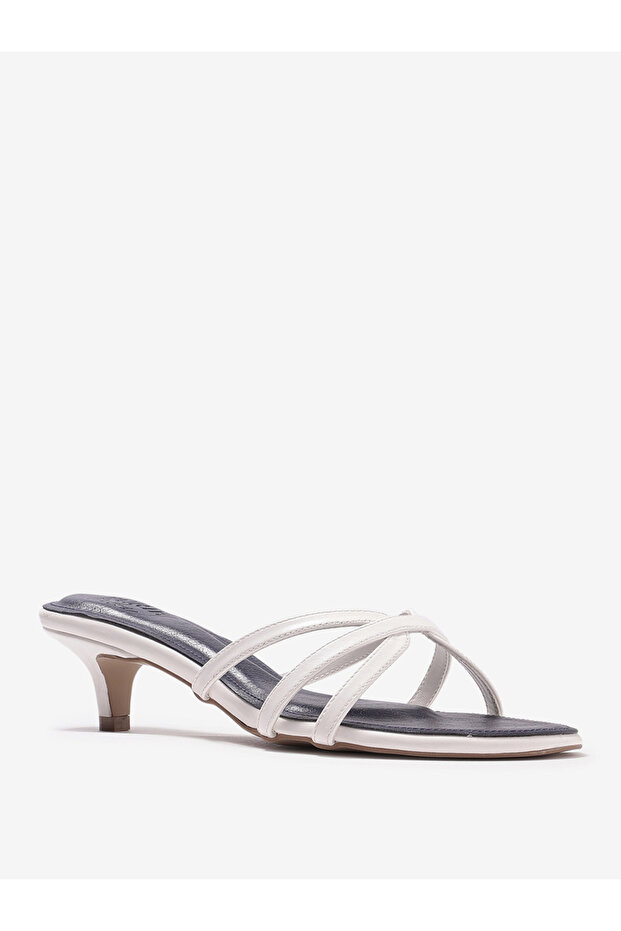 Women Strappy Low Heel Slip-On Sandals